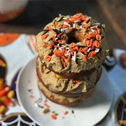 Halloween Sprinkle Donut