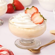 White Chocolate Pudding