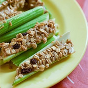 Celery With Granola