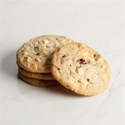 Belgian White Chocolate and Raspberry Cookie