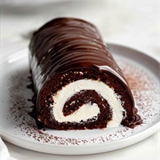 Chocolate Roll Cake (Arkansas)