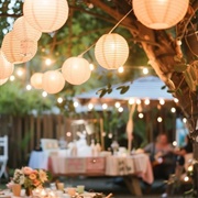 Glowing Paper Lanterns