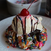 Fudge Cookie Sundae