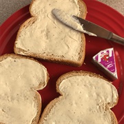 Multigrain Rye Bread With Laughing Cow Cheese