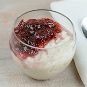 Cranberry Rice Pudding