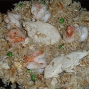 Chicken King Prawn Fried Rice