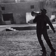 Federico Fellini on the Set of Satyricon (Mary Ellen Mark)