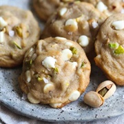 Salted Honey Pistachio Cookies