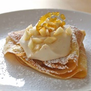 Salted Butter Caramel Sauce, Chantilly Crepe