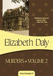 Murders in Volume 2 (Elizabeth Daly)