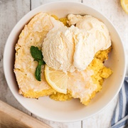 Slow Cooker Lemon Spoon Cake