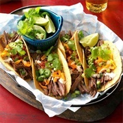 Beef Brisket Taco