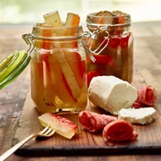 Pickled Watermelon Rind