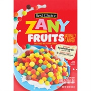 Zany Fruits Cereal