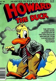 Marvel Comics Super Special #41 - Howard the Duck: The Movie (Nov. 1986) (Kyle Baker)