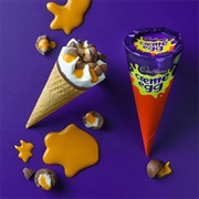 Creme Egg Ice Cream Cone