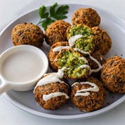 Homemade Falafel