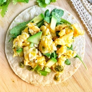 Scrambled Egg Taco