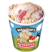 Strawberry New York Cheesecake Ice Cream