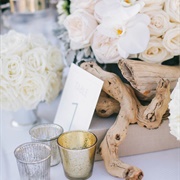 Driftwood Centerpieces