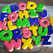 Alphabet Taro Sugar Cookie