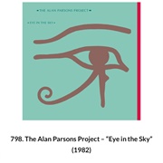 #1101 Eye in the Sky by the Alan Parsons Project