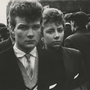 Teddy Boy and Girl, Petticoat Lane (Roger Mayne)