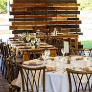 Wood Wall Wedding Decor