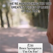 #792 I&#39;m on Fire by Bruce Springsteen