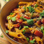 Pasta With Cocoa and Curry Powder (Pasta With Cauldron Powder)