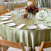 Satin Tablecloths for Wedding