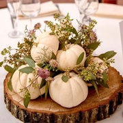 Wedding Reception With Autumn Theme