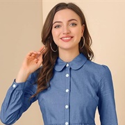 Peter Pan Collar Shirt