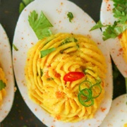 Curry Deviled Eggs