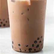 Mocha Boba Tea