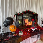 Halloween Theme Wedding Reception