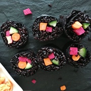 Black Rice Sushi