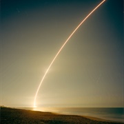 Launch of a Delta II Rocket From Cape Canaveral, Florida, Carrying a Satellite (Simon Norfolk)