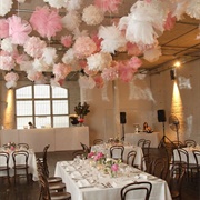 Decoration With Pom Poms