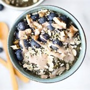 Blueberry, Chocolate, Oat, Sesame, Hemp Seed and Molasses Rice