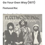 #17 Go Your Own Way by Fleetwood Mac