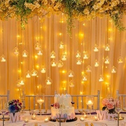 Hanging Candles Wedding Decor