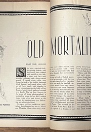 Old Mortality (Katherine Anne Porter)