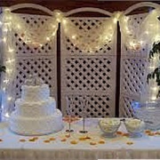 Lattice Panel Wedding Decor