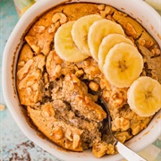 Banana Bread Baked Oats