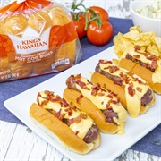 Bacon Cheese Hot Dog