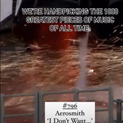 #796 I Don&#39;t Want to Miss a Thing by Aerosmith