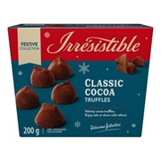 Irrésistible Classic Cocoa Truffles