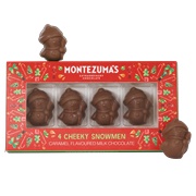 Montezuma&#39;s Milk Chocolate Snowmen