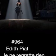 #700 Non Je Ne Regrette Rien by Edith Piaf